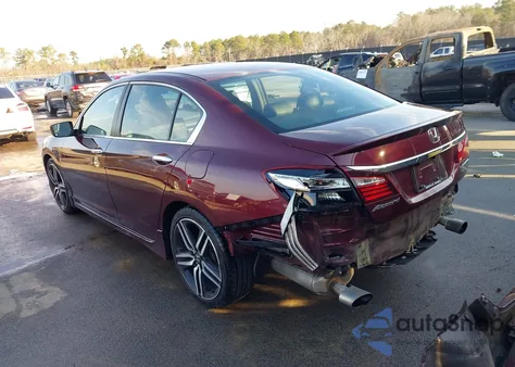 2017 Honda Accord Sport from USA, damaged, VIN 1HGCR2F54HA143574